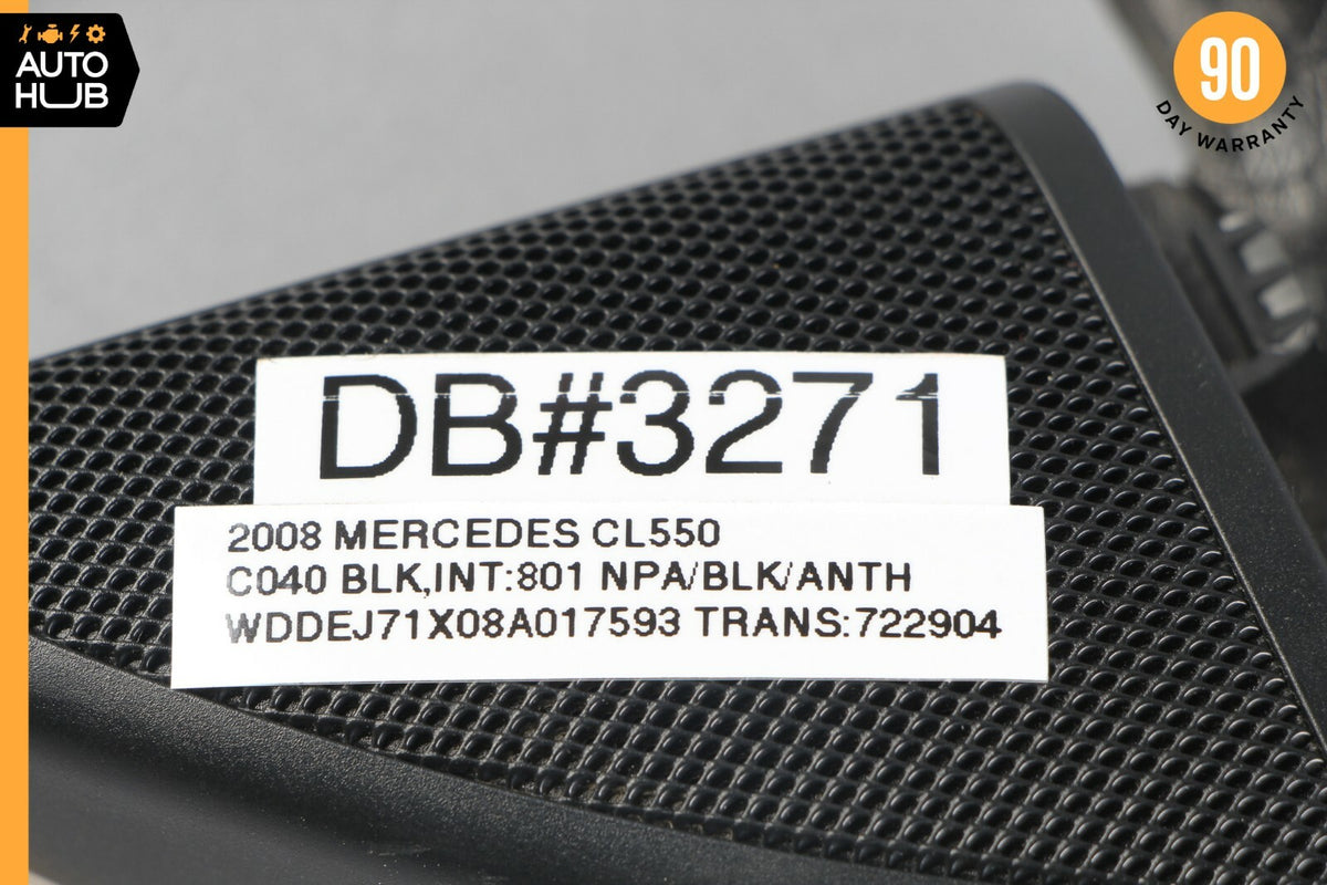 07-14 Mercedes W216 CL550 CL63 AMG Door Tweeter Speaker Cover Grille Right OEM - photo 9
