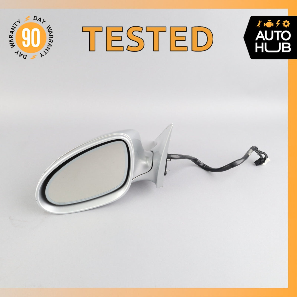 07-09 Mercedes W221 S550 S600 S63 AMG Left Side Rear View Door Mirror OEM - photo 1