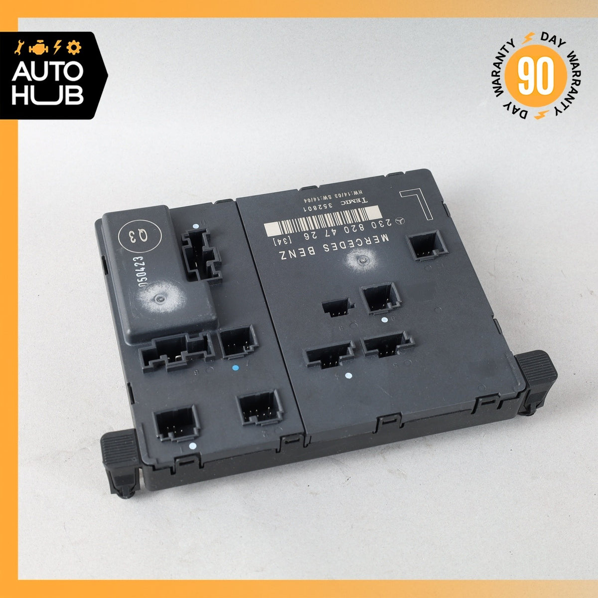 03-12 Mercedes R230 SL500 SL550 Door Control Module Left Driver Side OEM - photo 2