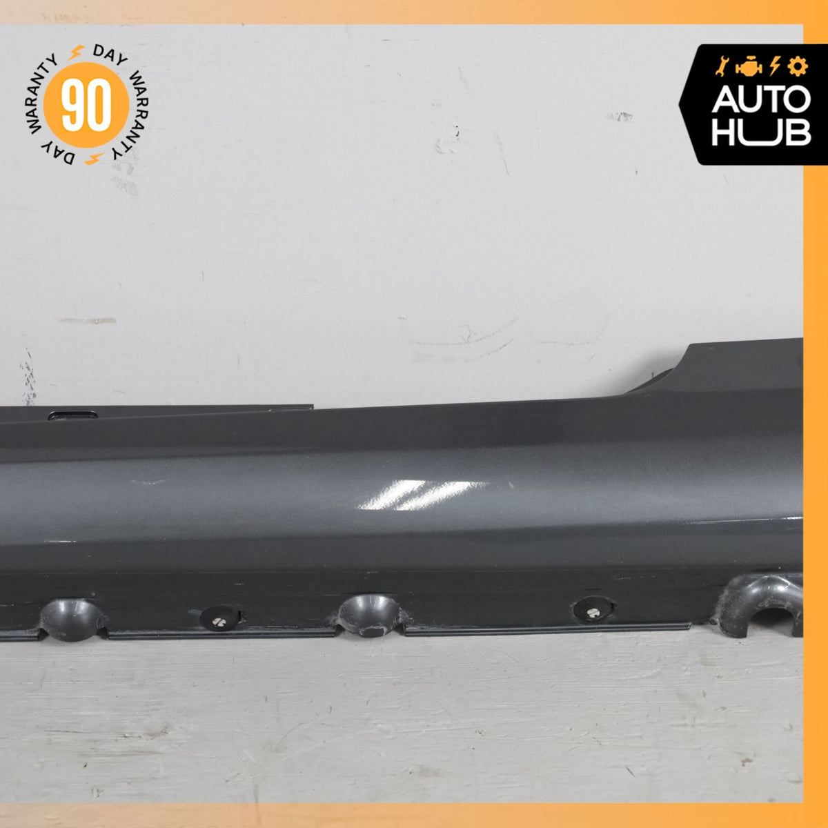 11-17 Mercedes W207 E350 Convertible Base Left Side Rocker Panel Side Skirt OEM - photo 4