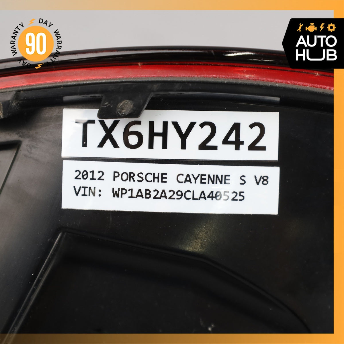 11-14 Porsche Cayenne 958 Rear Right Side Inner Tail Light Lamp OEM - photo 19