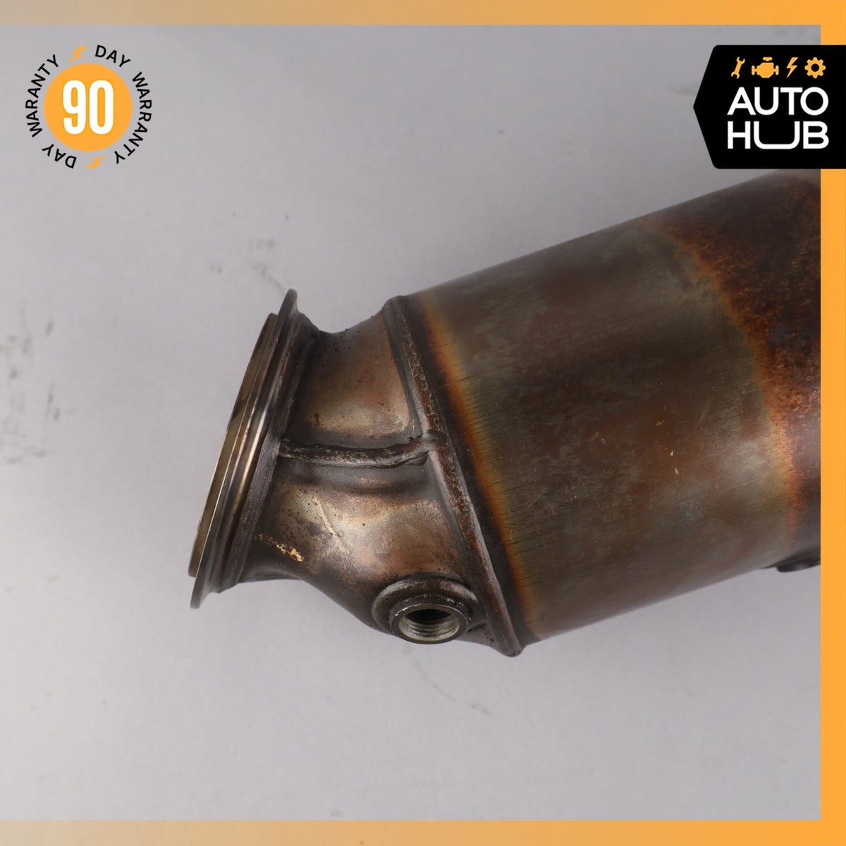 14-19 BMW F15 X5 X6 35i 535i 640i N55 3.0L Exhaust Downpipe 8603905 OEM 89k - photo 10