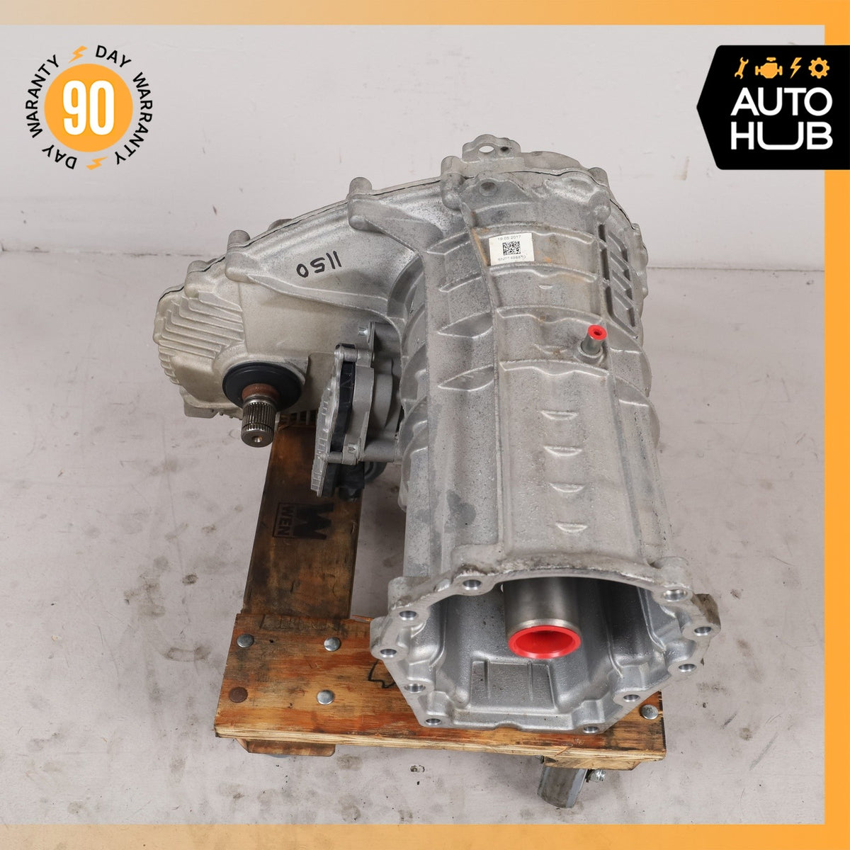 16-18 Porsche Cayenne 958 VR6 Transmission Transfer Case Gear Box w/ Module OEM - photo 11
