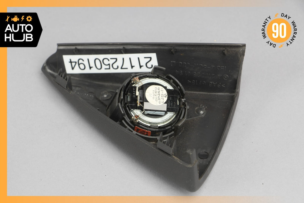 03-06 Mercedes W211 E500 E320 Tweeter Speaker Cover Left Driver Side Black OEM - photo 7