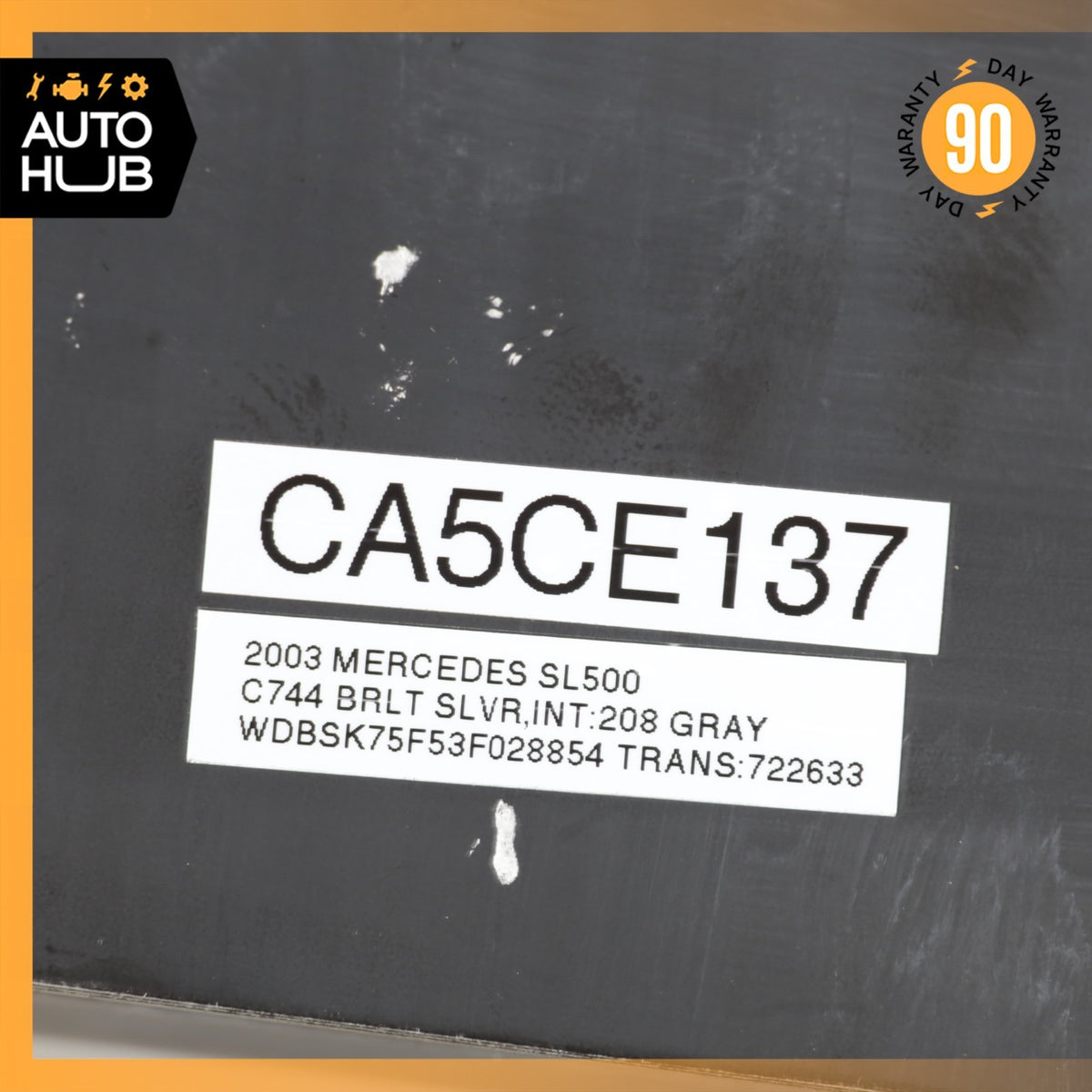 Mercedes R230 SL500 SL550 Front Bumper Reinforcement Bar Lower Radiator Support - photo 14