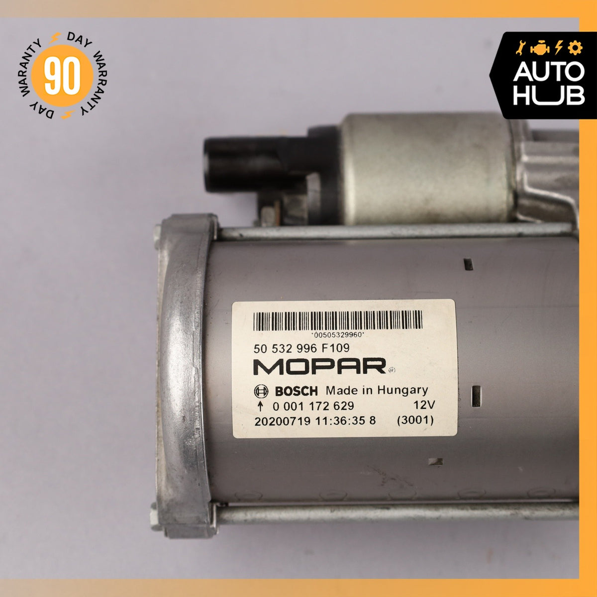 17-26 Alfa Romeo 952 Giulia Engine Motor Starter 50532996 OEM - photo 4
