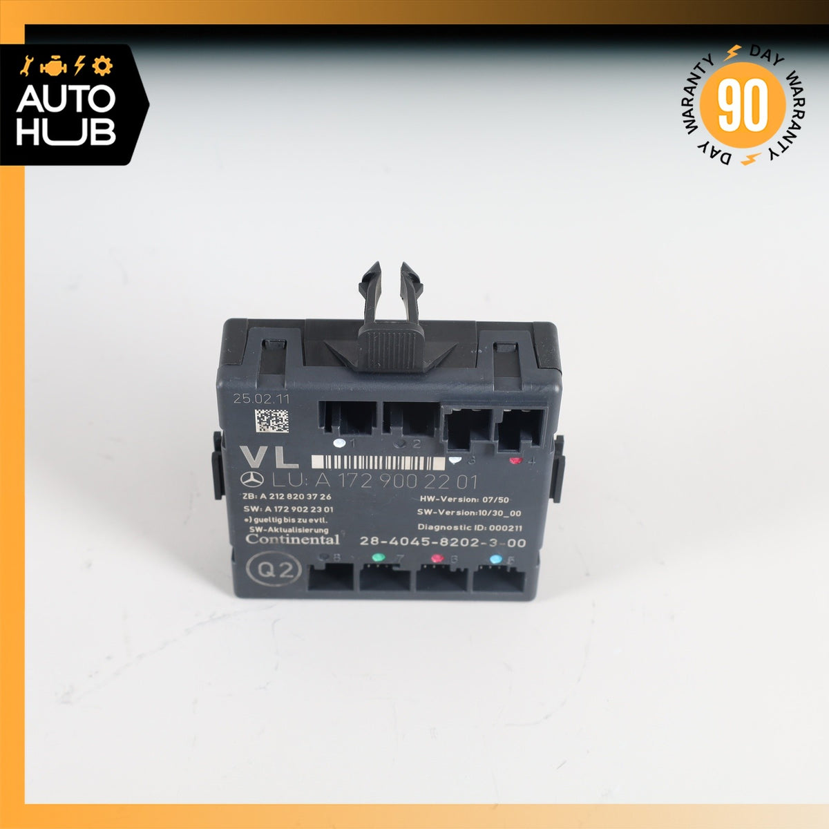 2012 Mercedes R172 SLK350 SLK55 Front Left Driver Side Door Control Module OEM - photo 5