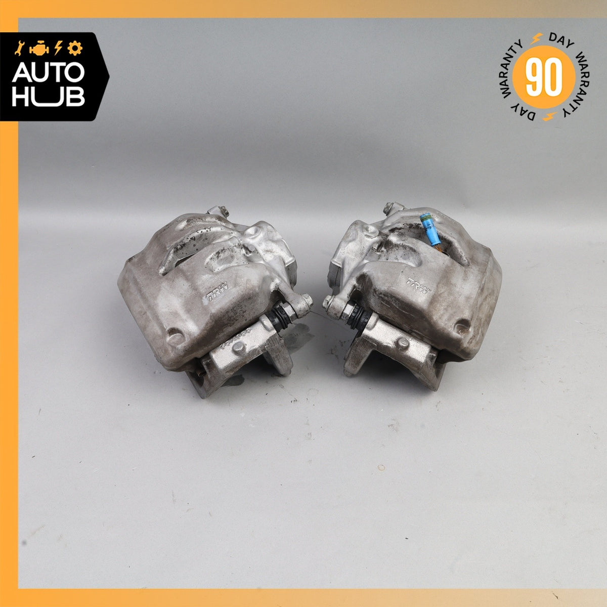 15-20 Mercedes W205 C300 C350e Front Brake Calipers Left & Right Set OEM - photo 2