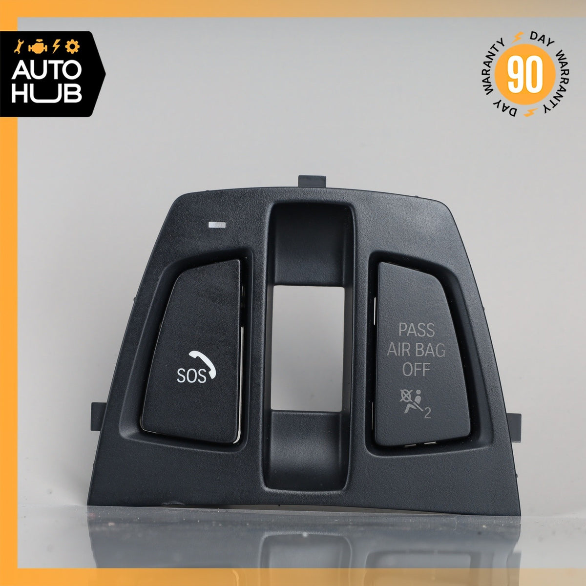 BMW F15 X5 Front Roof Dome Light Dome SOS Button Switch Console Cover OEM - photo 1
