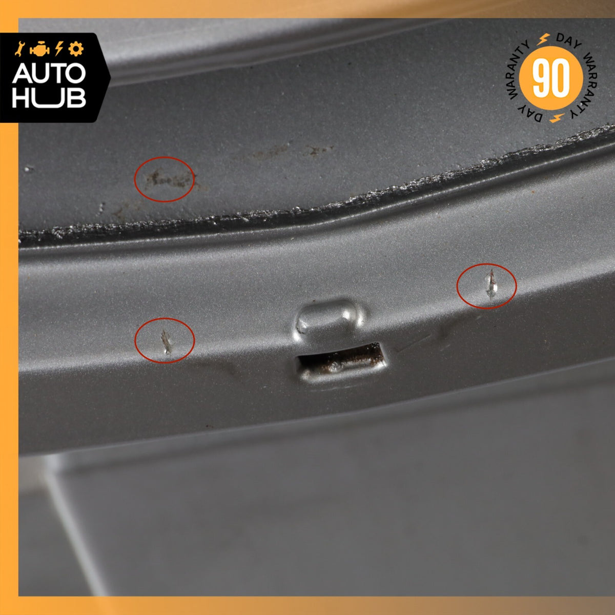 04-09 Cadillac XLR Trunk Lid Panel Assembly Light Tarnished Silver OEM 69k - photo 7