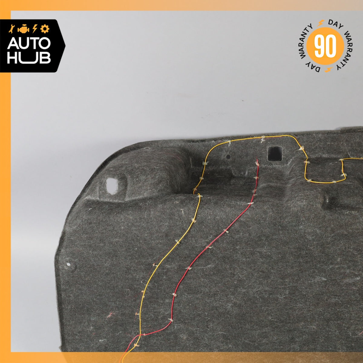 04-09 Cadillac XLR Trunk Deck Lid Liner Carpet Cover 10345682 OEM 51k - photo 10