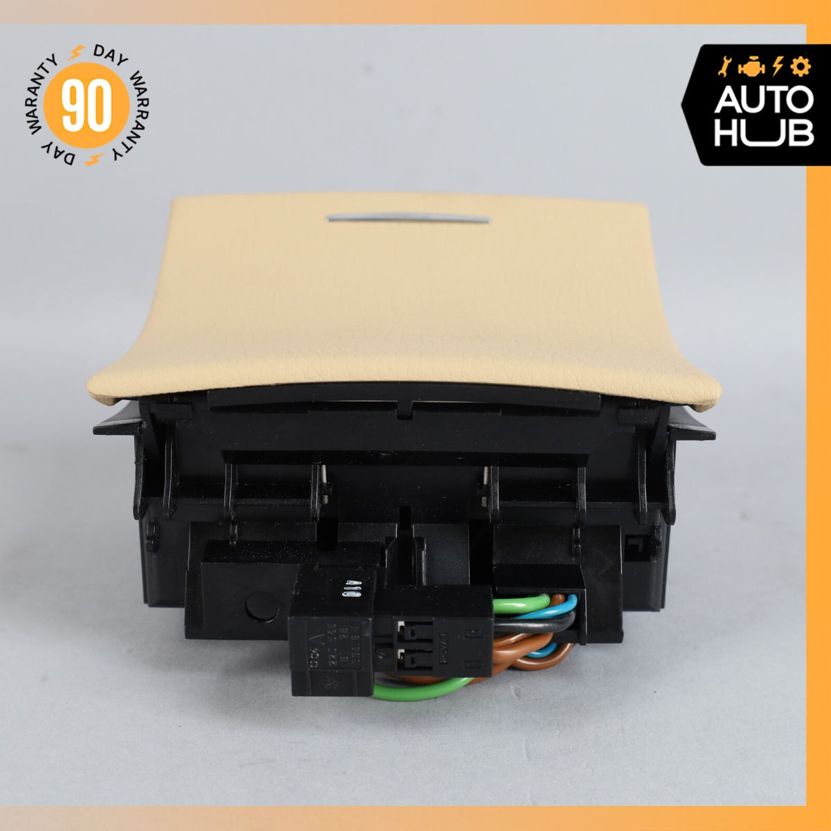 07-09 Mercedes W221 S550 S65 AMG Rear Ashtray Lighter Compartment OEM - photo 6