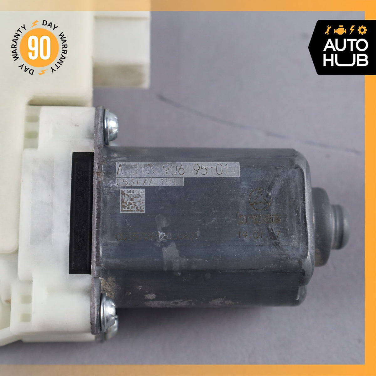 15-20 Mercedes W213 E43 AMG Front Right Window Regulator Motor 2059060113 OEM - photo 12