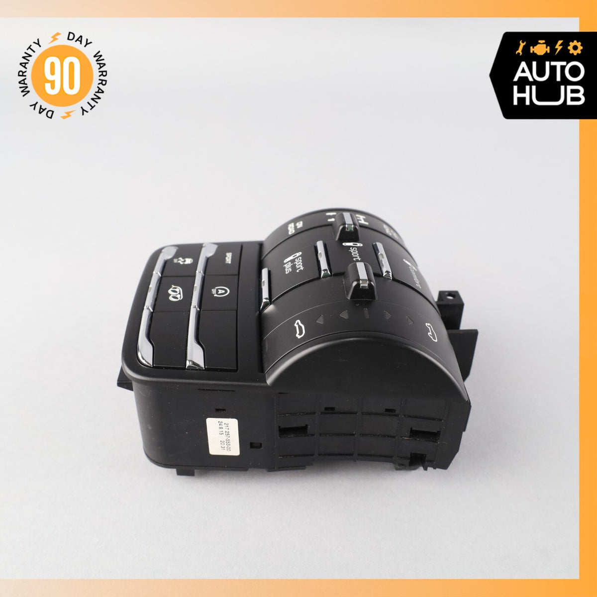 15-18 Porsche Cayenne 958 GTS Suspension Mode Selector Switch Panel OEM - photo 5