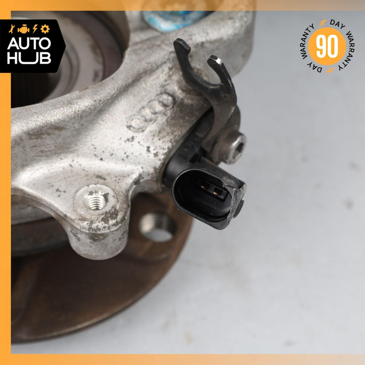 03-13 Bentley Continental GT Flying Spur Rear Left Side Spindle Knuckle Hub OEM - photo 10