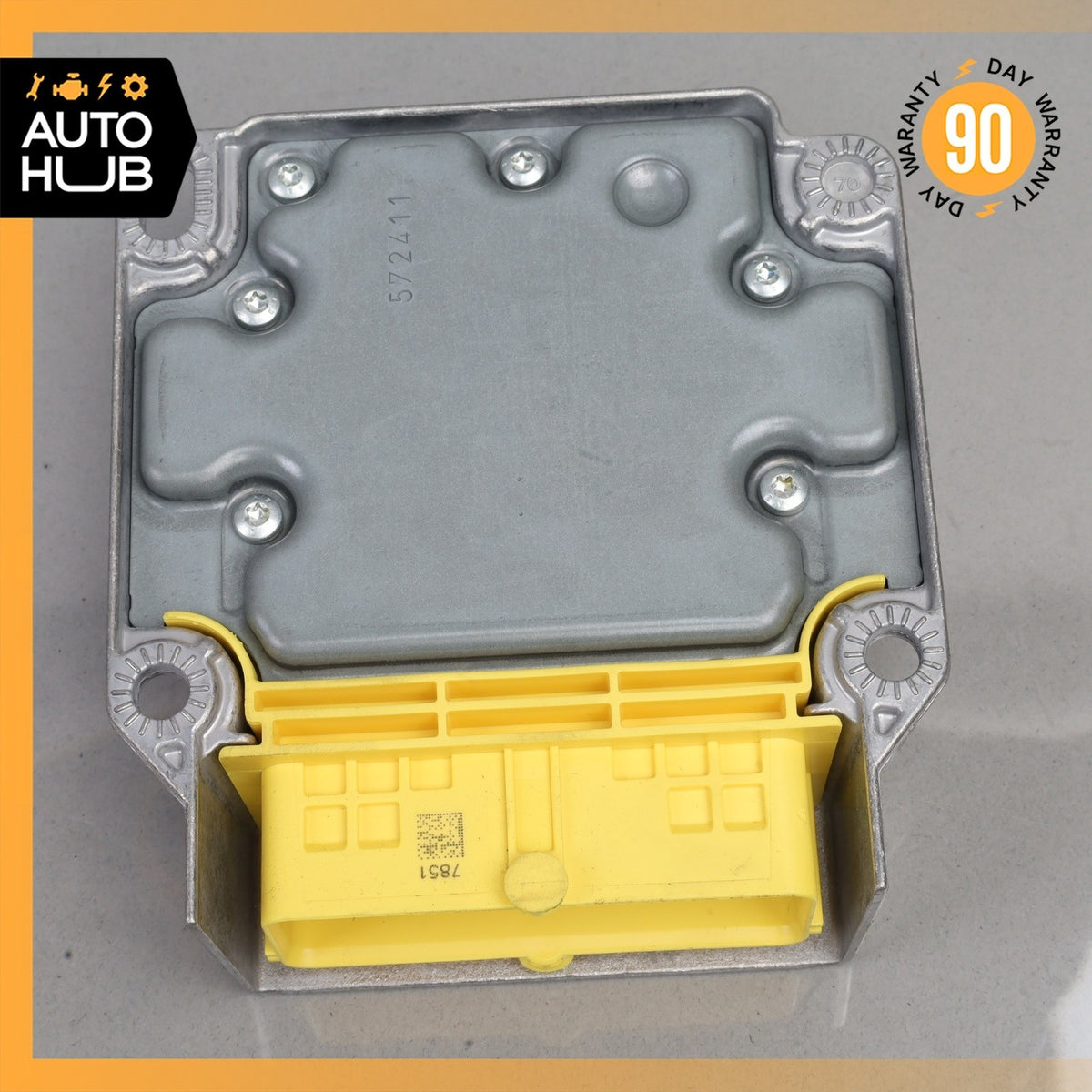 11-14 Porsche Cayenne 958 S Airbag Air Bag Sensor SRS Control Module OEM - photo 6