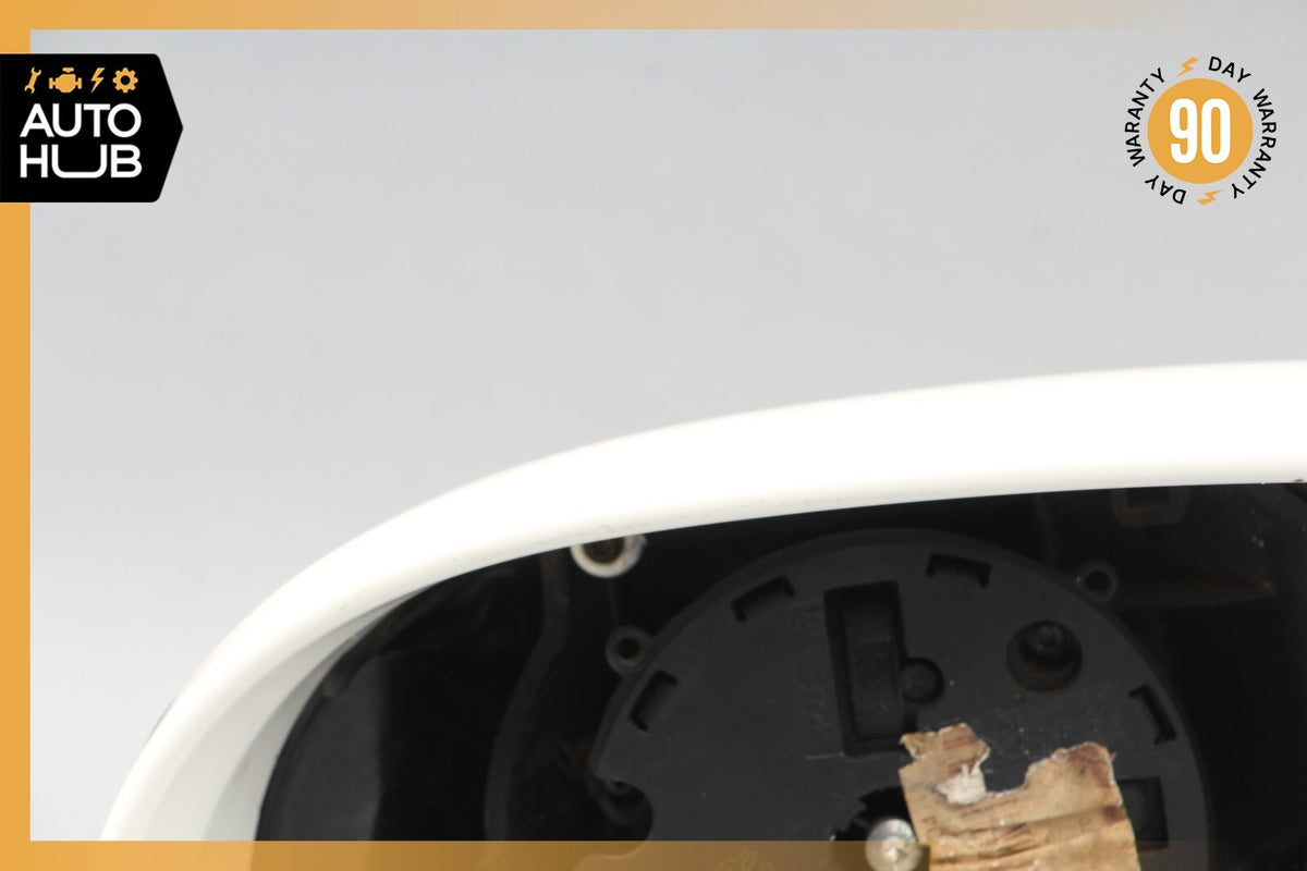 04-08 Mercedes R230 SL500 SL550 Left Driver Side Rear View Door Mirror White OEM - photo 2
