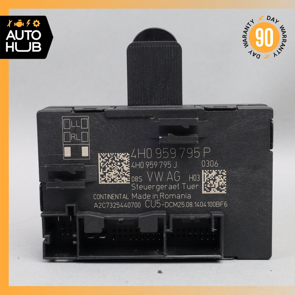 Porsche Cayenne 958 S GTS Rear Left or Right Door Control Module 4H0959795P OEM - photo 1