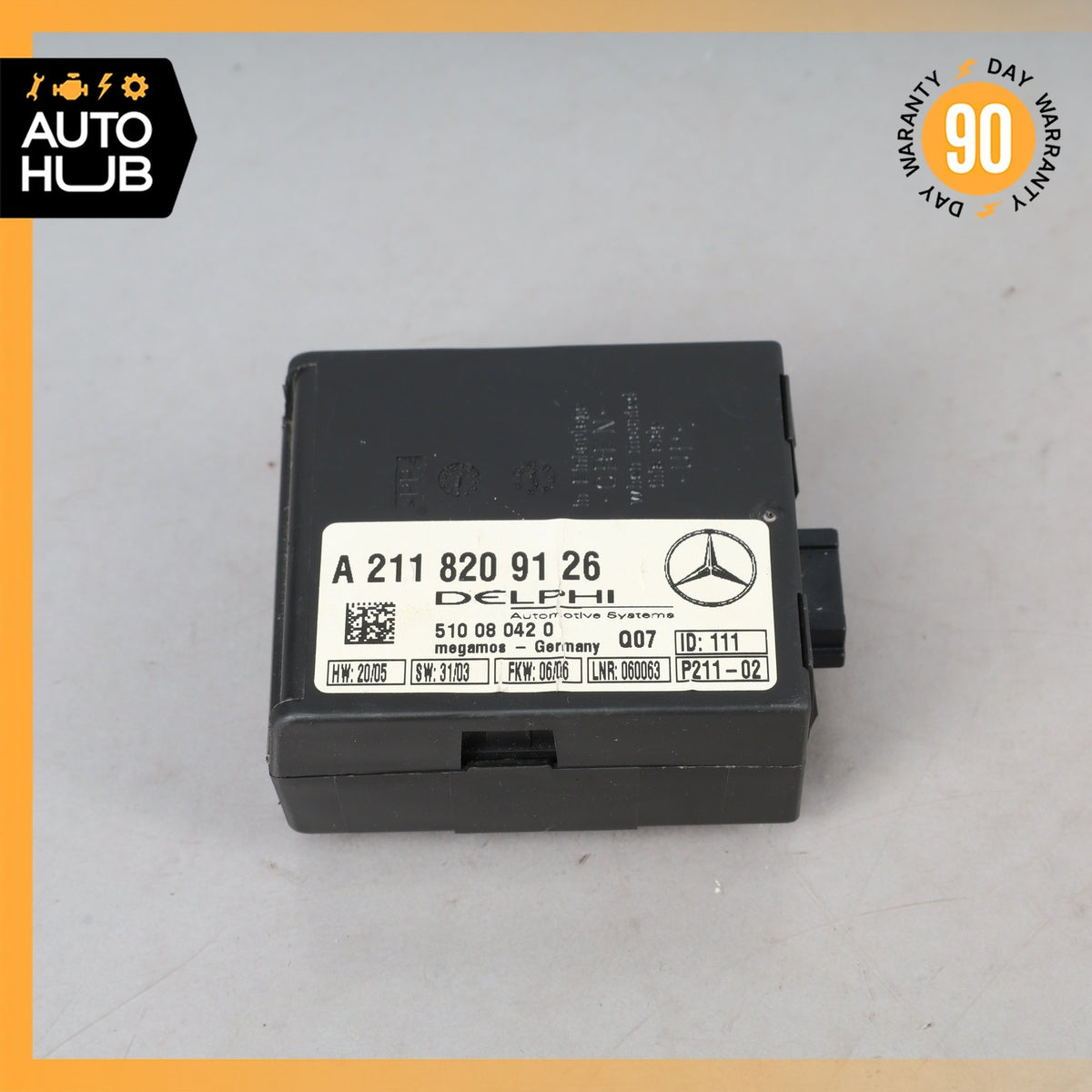 Mercedes W209 CLK350 S430 S55 AMG E320 Anti Theft Alarm Module 2118209126 OEM - photo 3