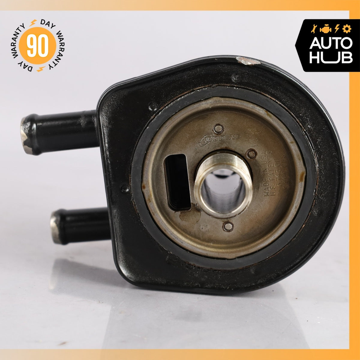 00-12 Aston Martin DB7 DB9 Vanquish Engine Adapter Oil Cooler Filter OEM 38k - photo 10