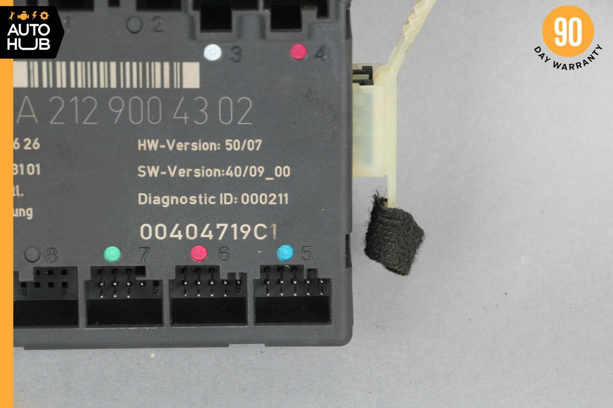 08-15 Mercedes W204 C250 C350 Front Right Door Control Module 2129004302 OEM - photo 4