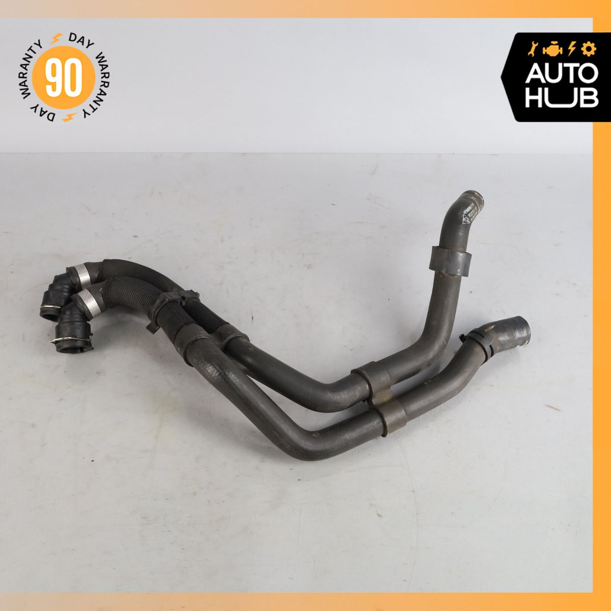 15-18 Porsche Cayenne 958 E-Hybrid Engine Coolant Hose Pipe Set OEM - photo 4