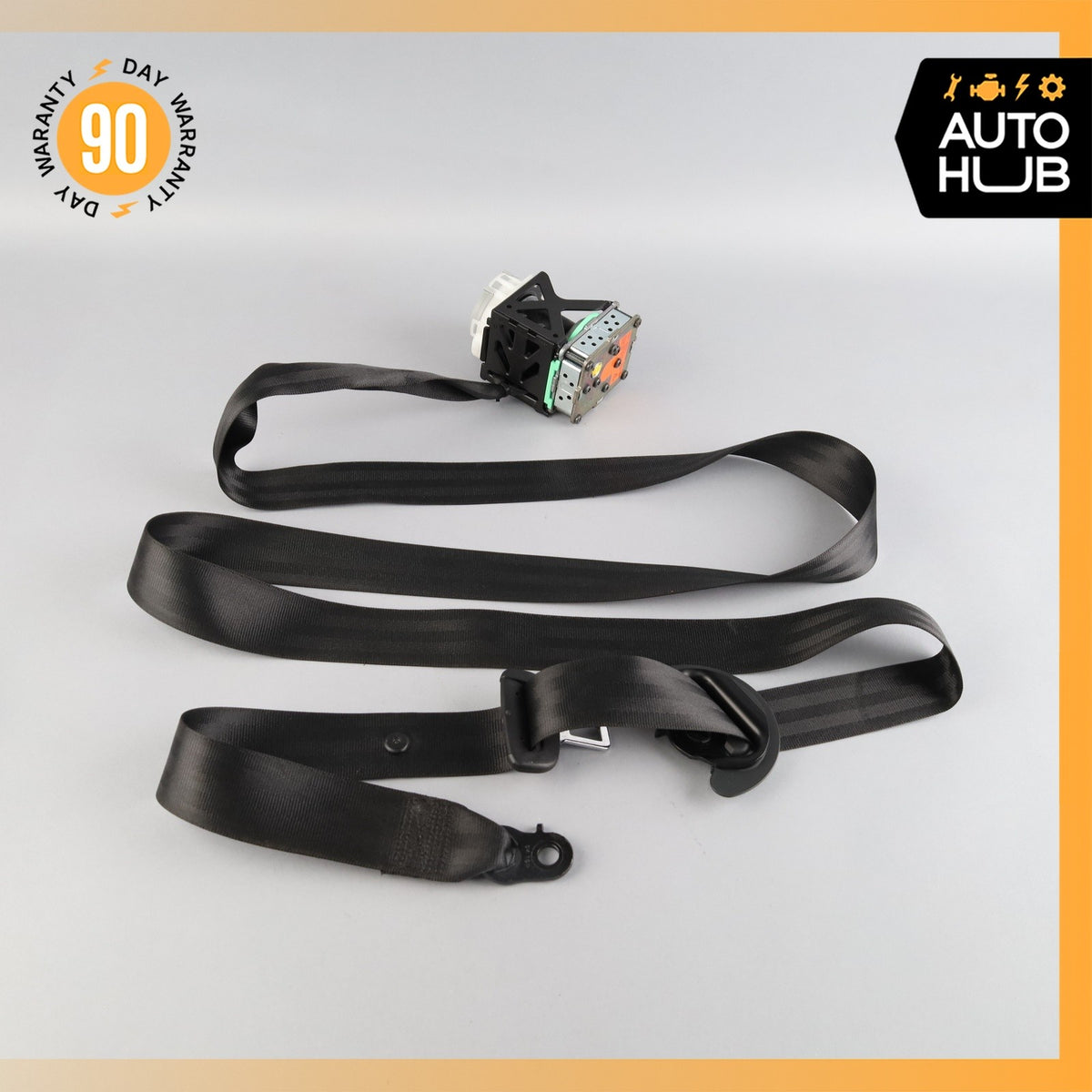 11-18 Porsche Cayenne 958 Rear Right Seatbelt Seat Belt Black 95880305010 OEM - photo 2