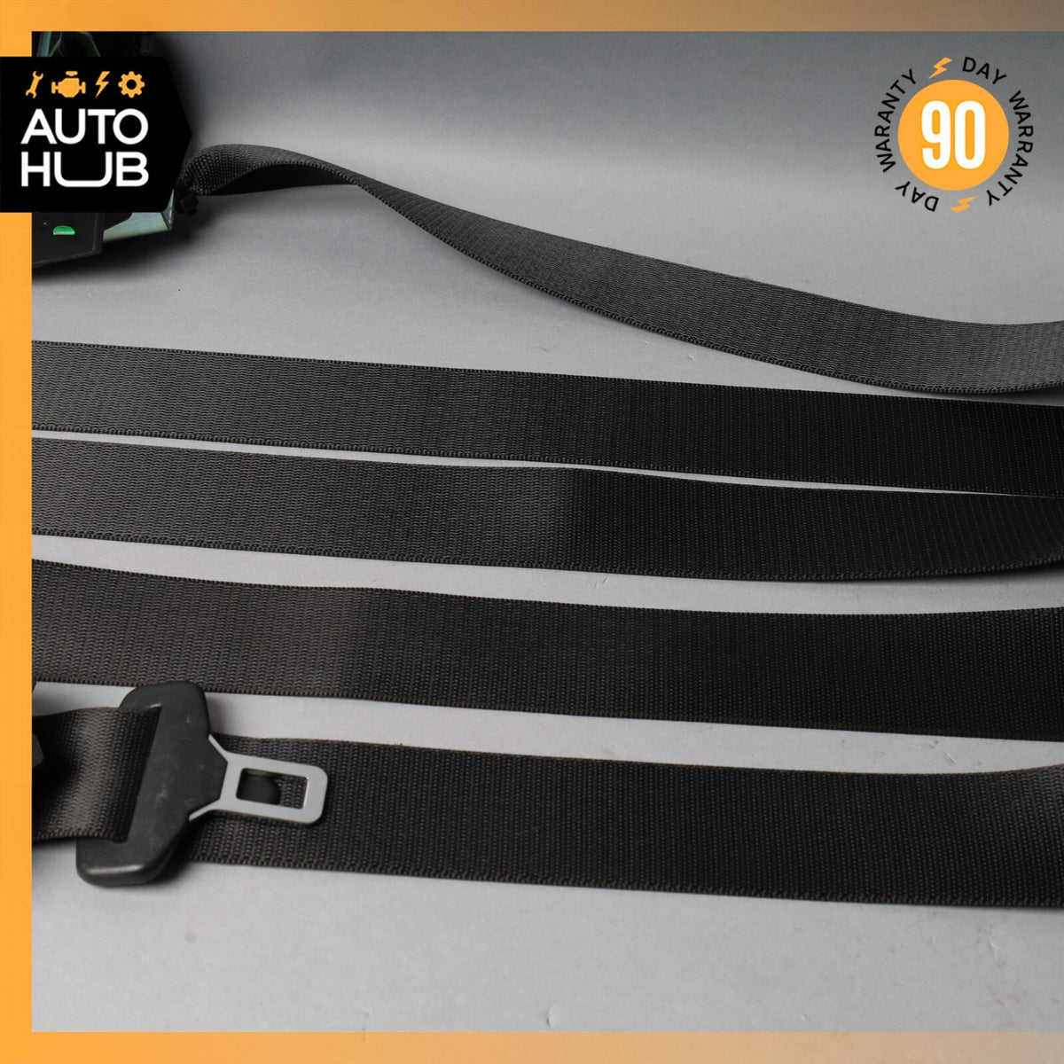 07-09 Mercedes W219 CLS550 E550 Front Right Passenger Side Seat Belt Black OEM - photo 3