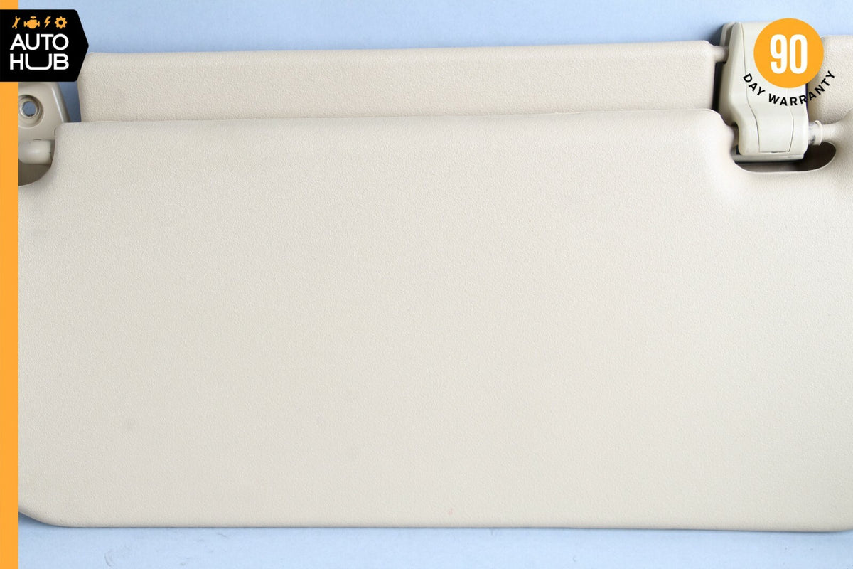 06-08 Mercedes W251 R350 R500 Right Passenger Side Sun Visor Sun Shade Beige OEM - photo 8
