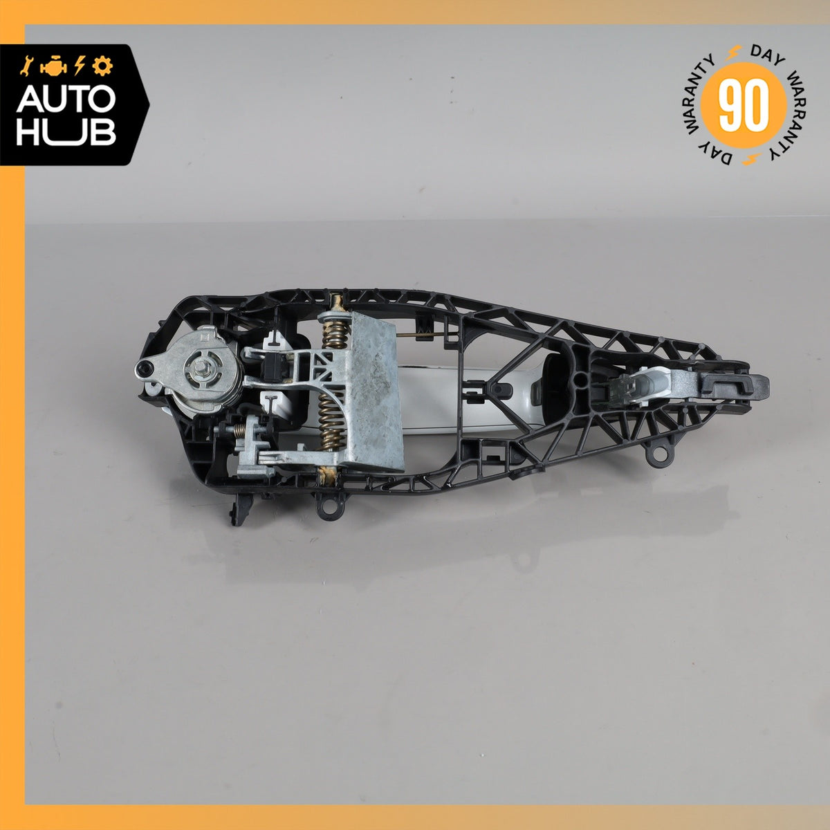 14-18 BMW F15 X5 Front Left Driver Side Exterior Door Handle White OEM - photo 9