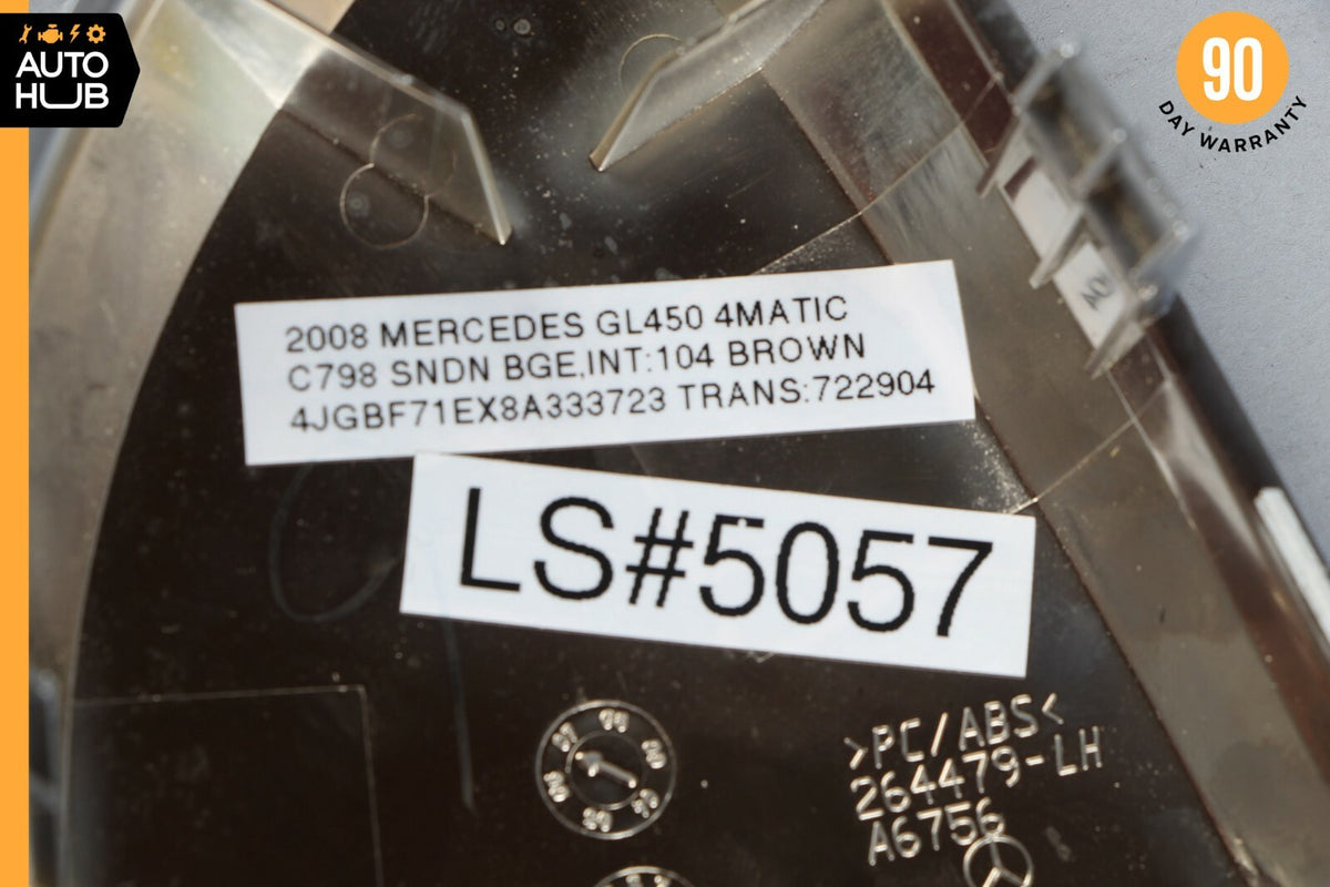 06-13 Mercedes X164 GL450 ML500 R500 Seat Control Switch Trim Front Left Side - photo 12
