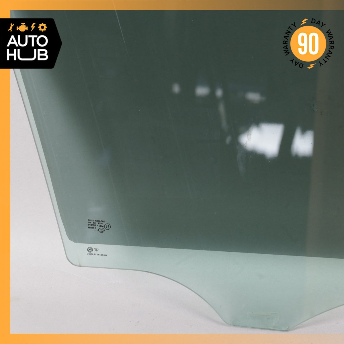 11-18 Porsche Cayenne 958 Front Left Driver Side Door Window Glass OEM - photo 11