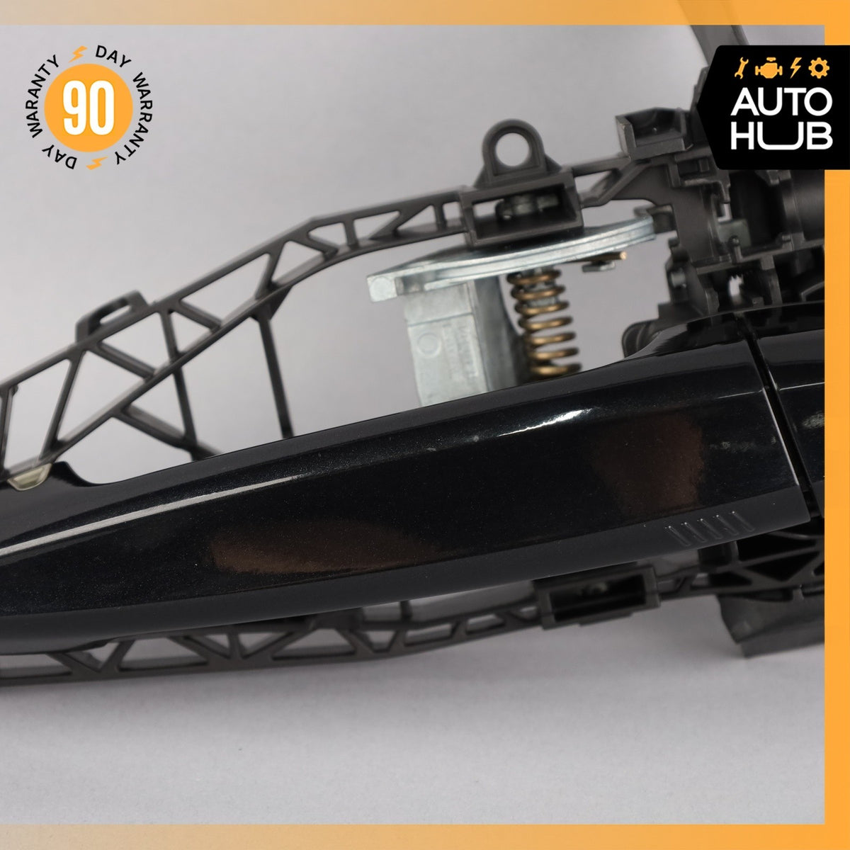 14-18 BMW F15 X5 Front Right Passenger Exterior Door Handle Black OEM - photo 3