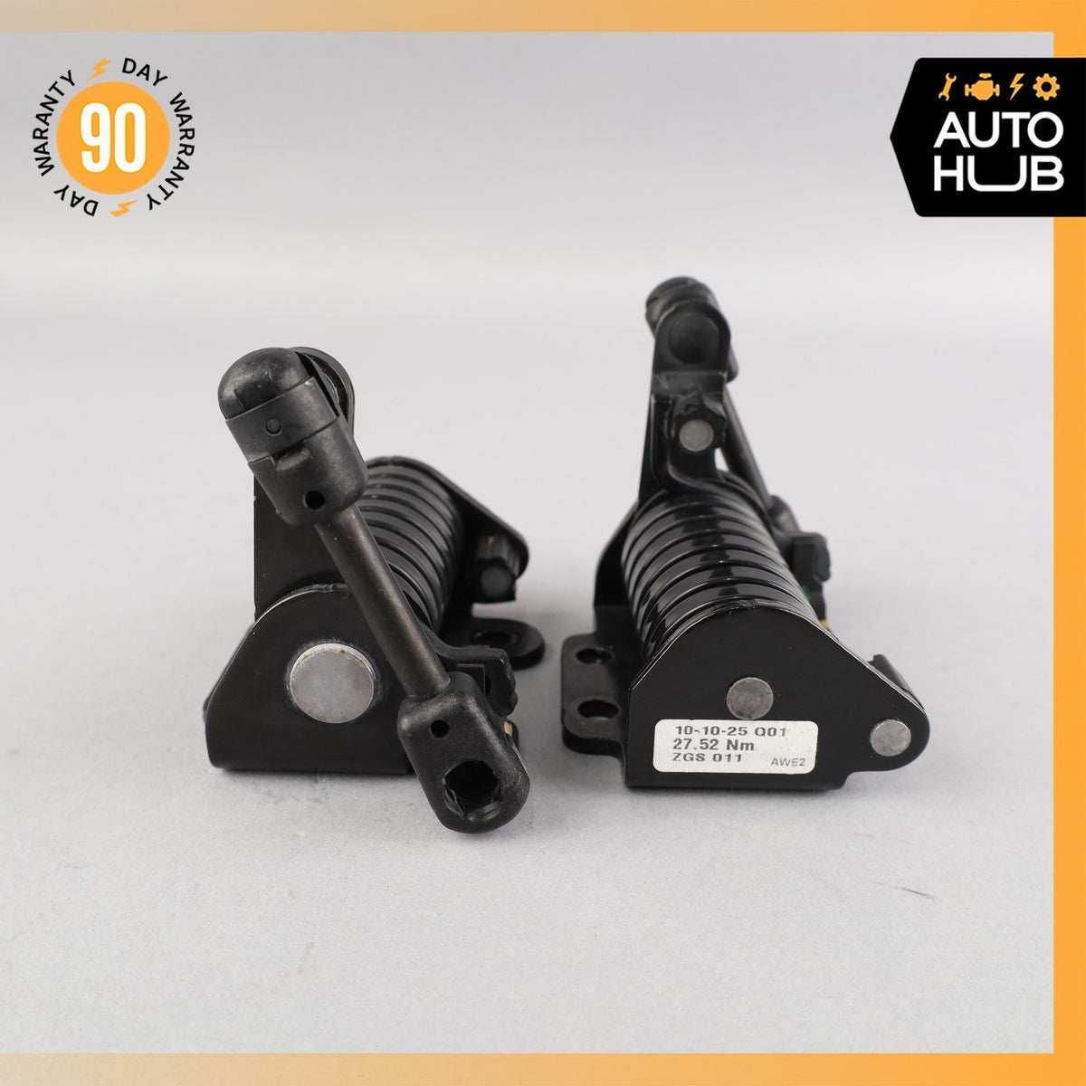 Mercedes W207 E350 E400 Convertible Trunk Lid Hinge Torsion Spring Strut Set OEM - photo 6