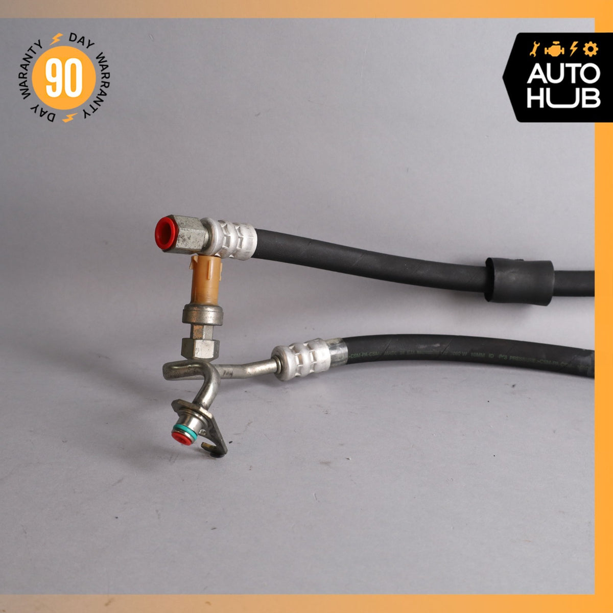06-17 Aston Martin V8 Vantage Power Steering High Pressure Line Hose OEM 26k - photo 3