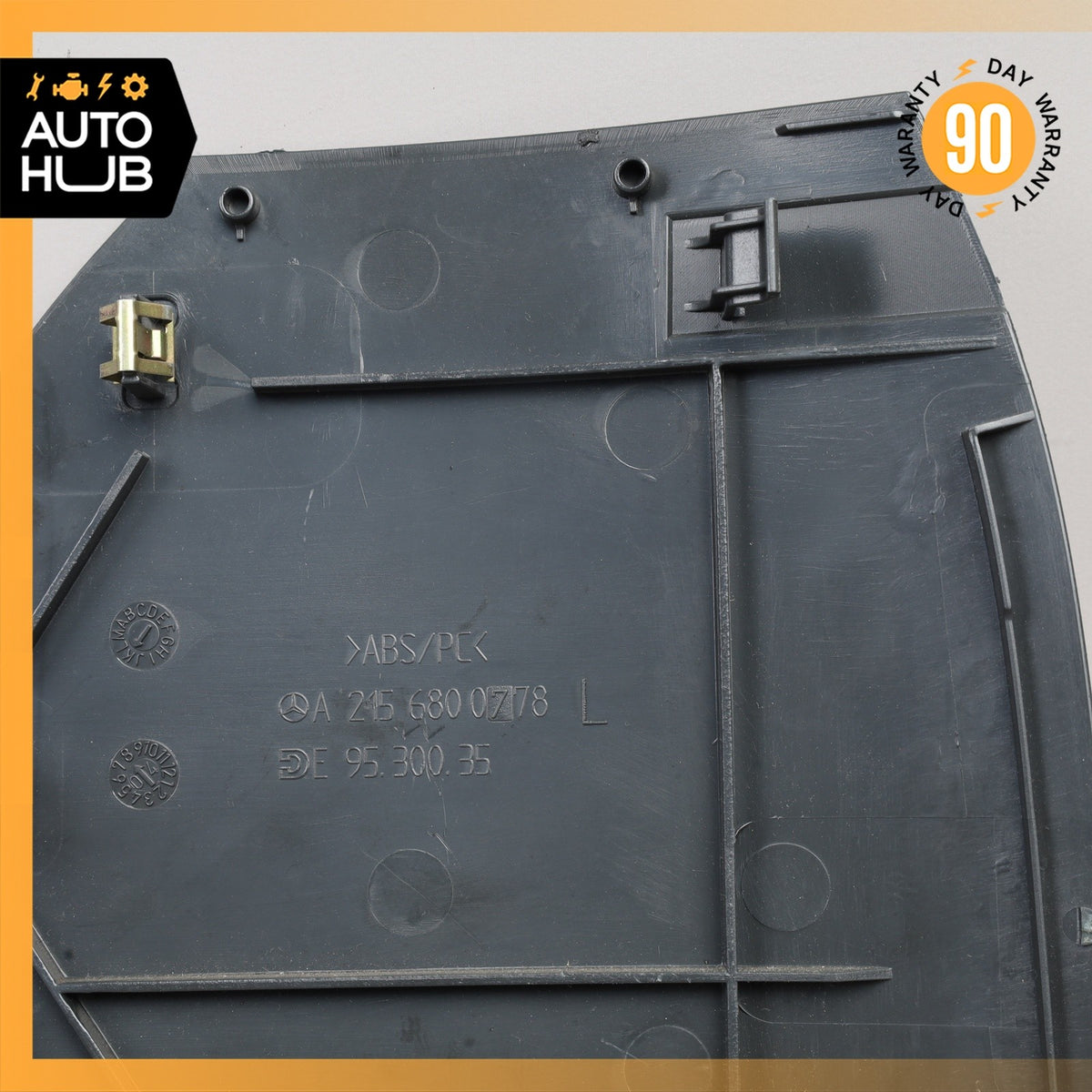 03-06 Mercedes W215 CL500 Dashboard Dash Board Trim Panel Left Driver Side Black - photo 8