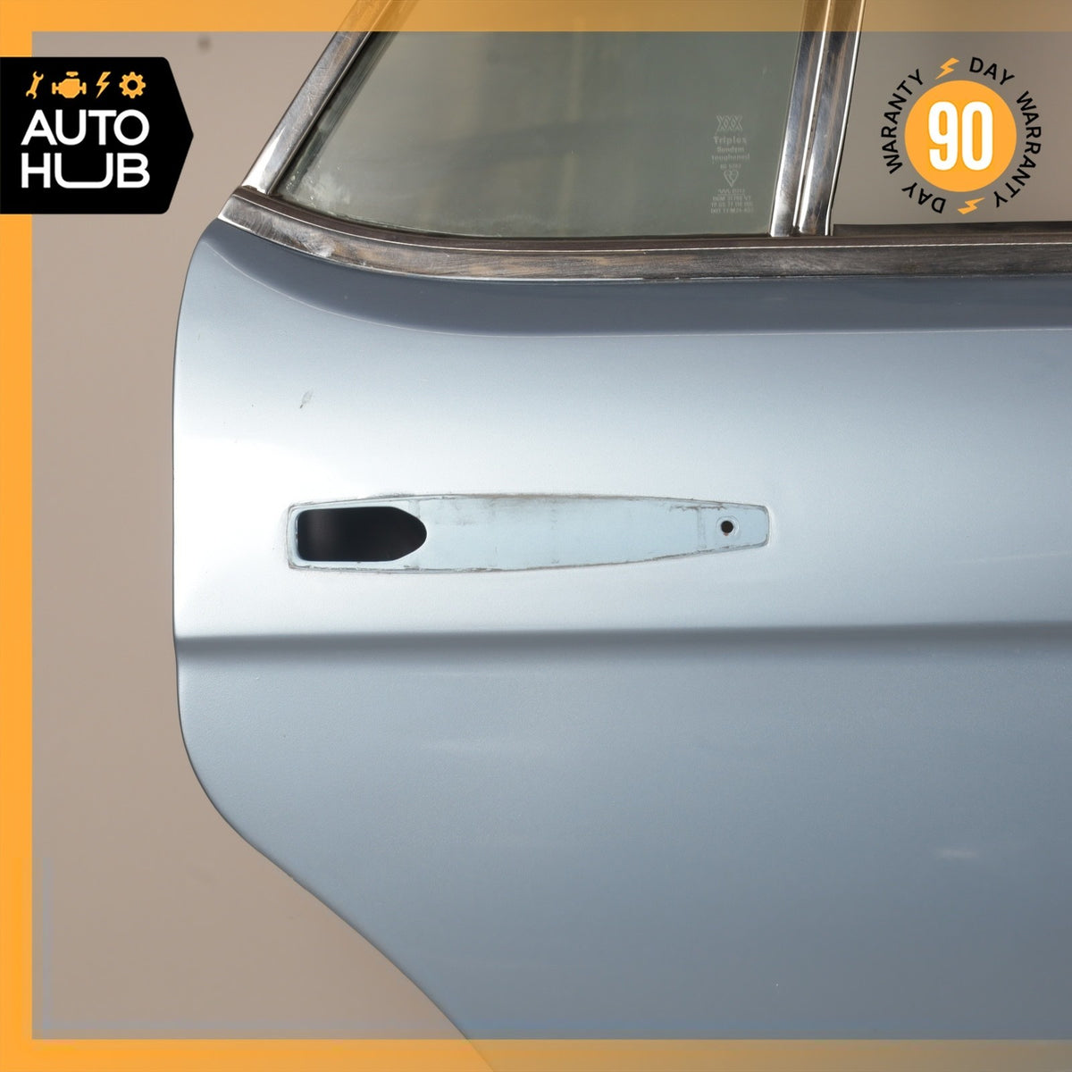 81-89 Rolls Royce Silver Spirit Rear Right Passenger Side Door Shell Blue OEM - photo 5