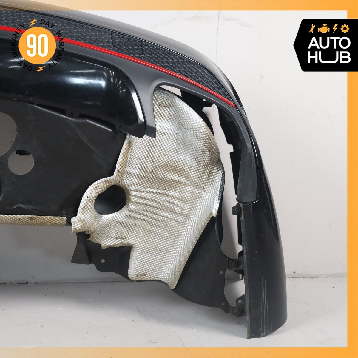 14-16 Mercedes W117 CLA250 AMG Sport Rear Bumper Cover Assembly Black OEM - photo 18