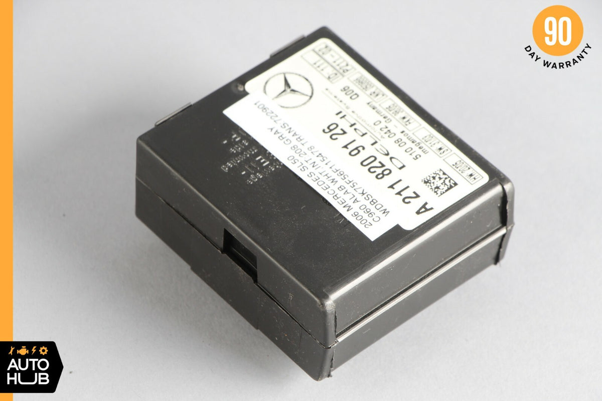 01-07 Mercedes W203 C230 CLK320 Anti Theft Alarm Module 2118209126 OEM - photo 4