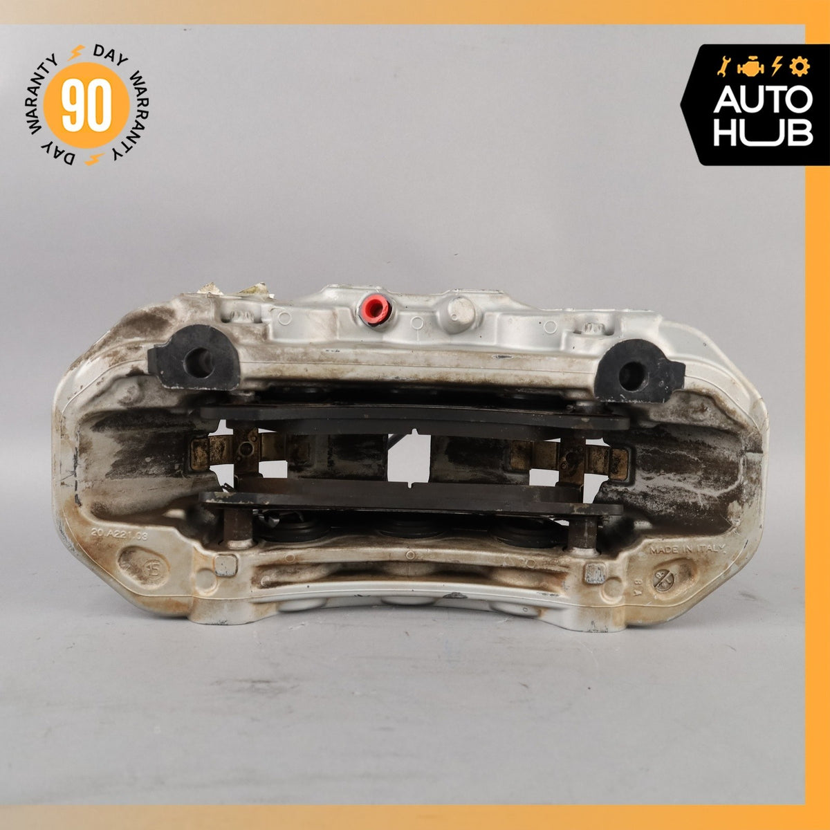 10-23 Porsche Macan Cayenne Panamera Front Brake Calipers Set 7PP615123 OEM - photo 23