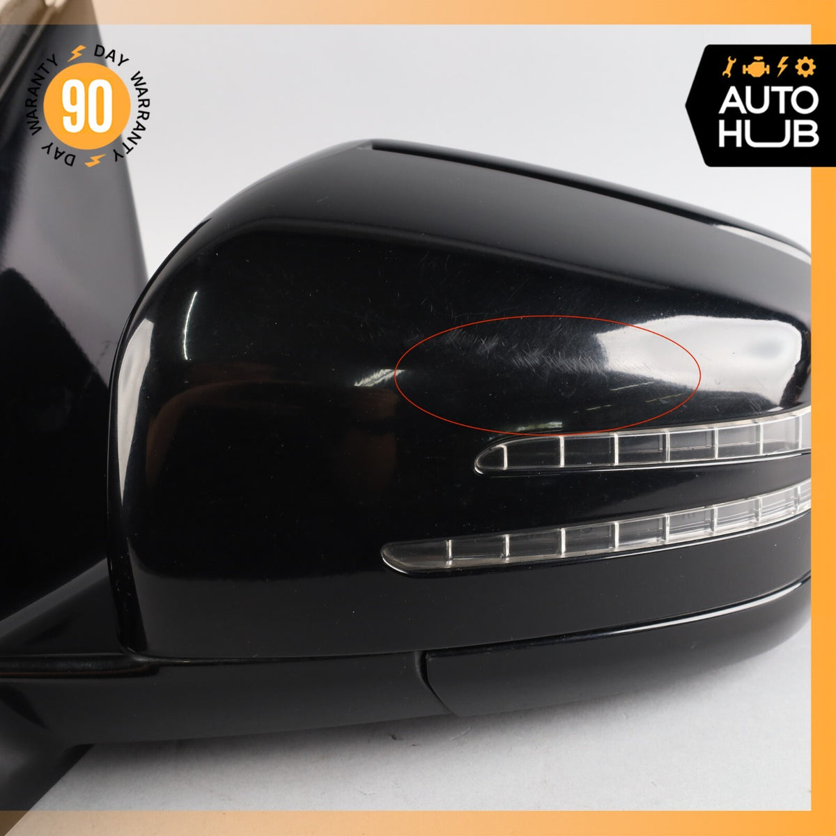 11-13 Mercedes W251 R350 Left Driver Side Rear View Door Mirror OEM - photo 8