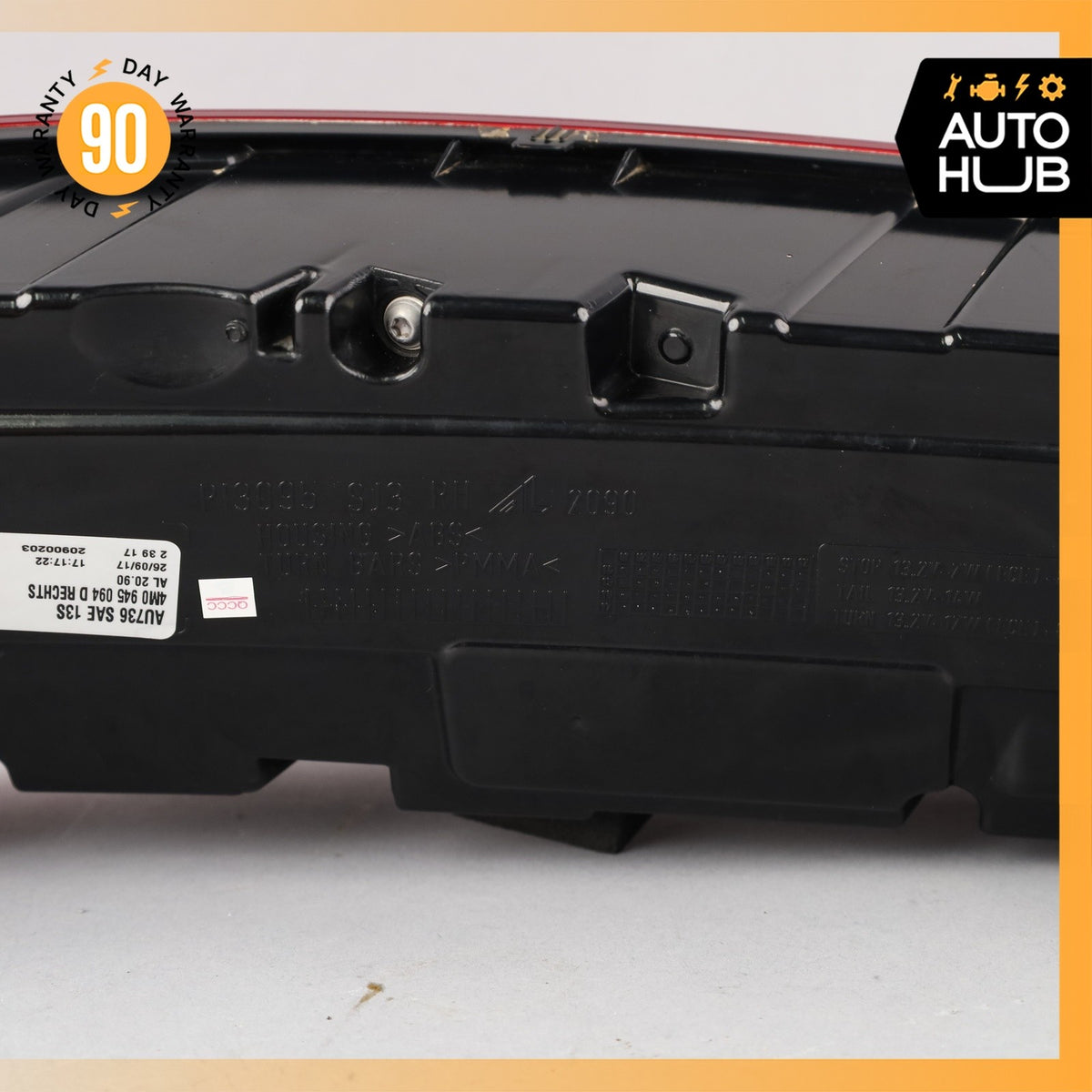 17-19 Audi 4M Q7 Rear Right Taillight Tail Light Lamp LED 4M0945094D OEM 87k - photo 17