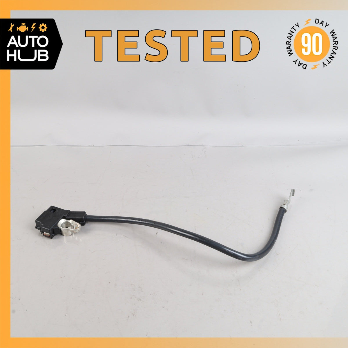 09-19 BMW F10 550i 650i X3 Negative Battery Cable 61219302358 OEM - photo 1