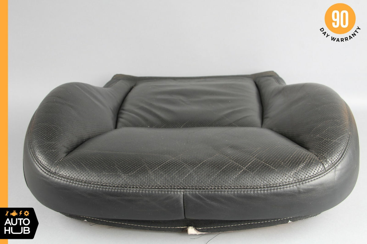 03-06 Mercedes W220 S600 Front Left Driver Bottom Lower Seat Cushion Black OEM - photo 9