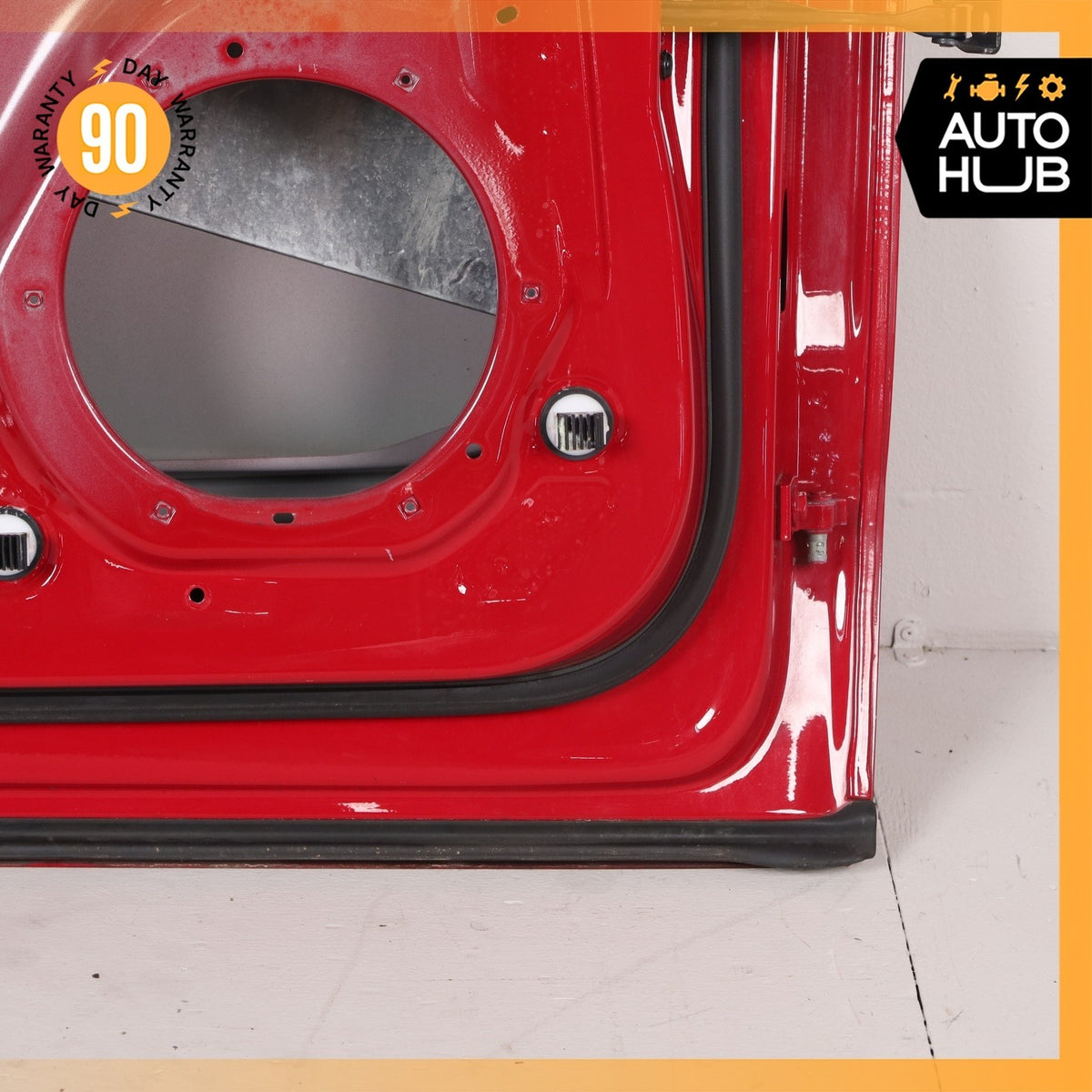 15-26 Porsche Macan 95B GTS Front Left Driver Door Shell Red 95B831021 OEM - photo 19