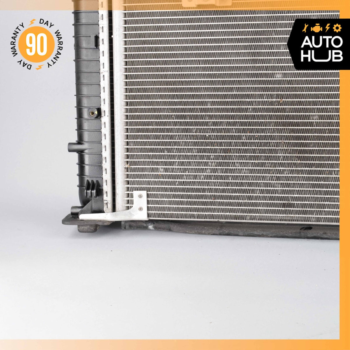 03-06 Mercedes R230 SL500 Cooling Radiator A/C Condensor Oil Cooler OEM 56k - photo 11