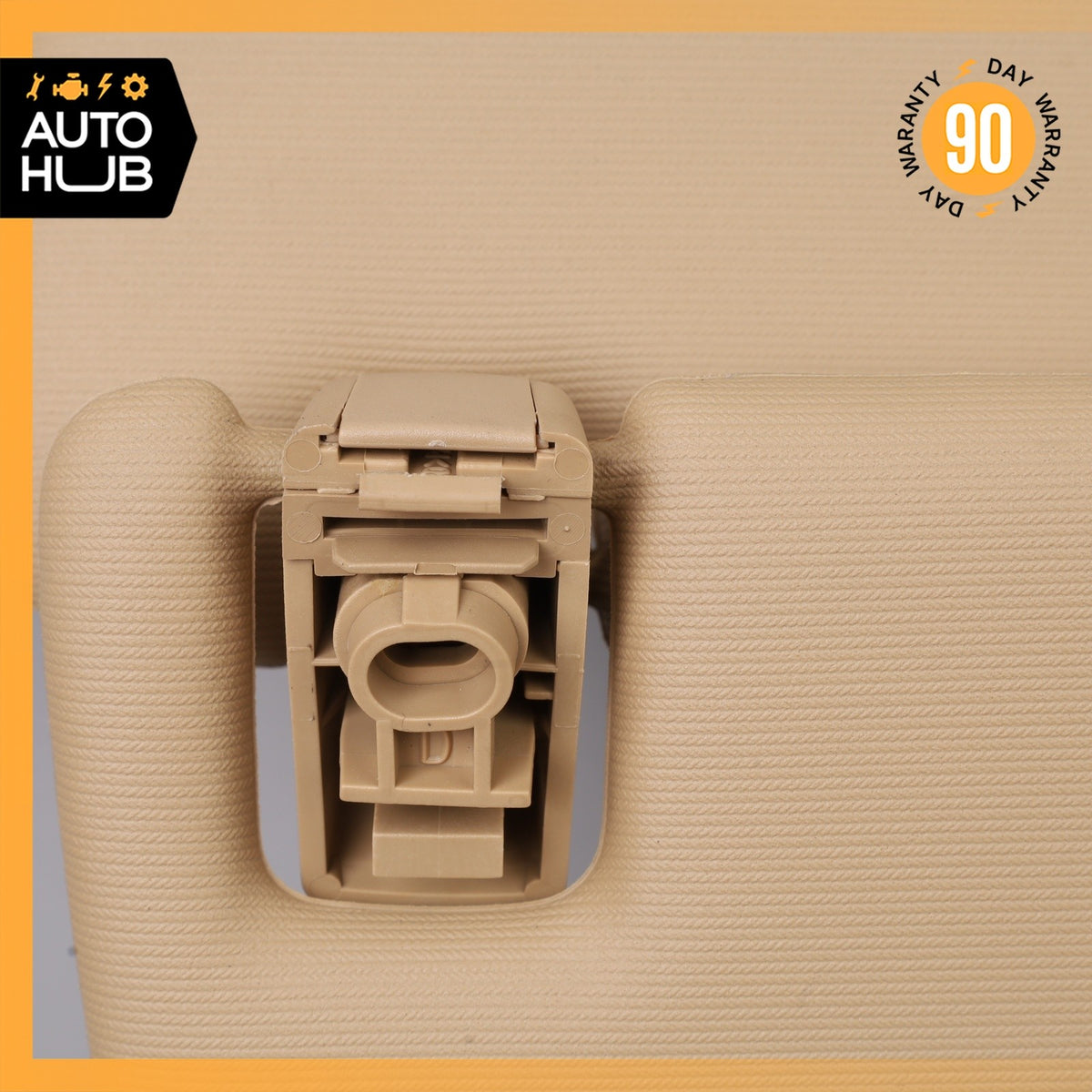 11-14 Porsche Cayenne 958 Sun Visor Sunvisor Front Right Side Beige OEM - photo 2