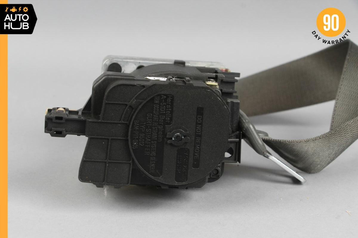 03-06 Mercedes R230 SL500 SL55 AMG Left Driver Seat Belt Retractor Charcoal OEM - photo 2