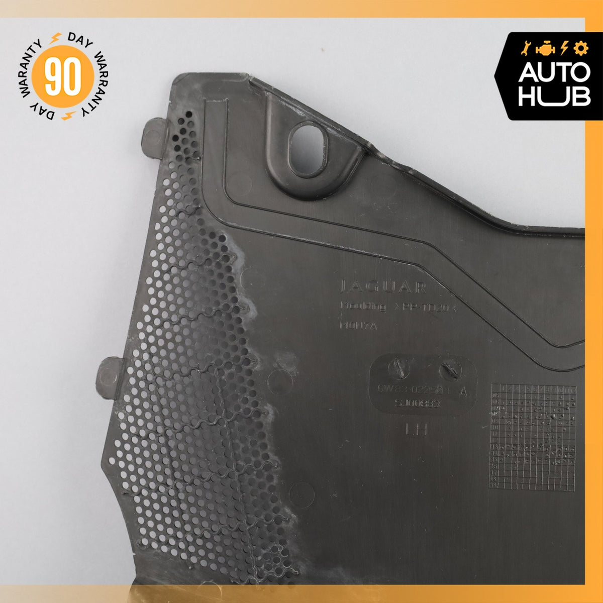 Jaguar X152 F-Type Left Side Water Baffle Cowl Engine Cover Panel OEM - photo 7