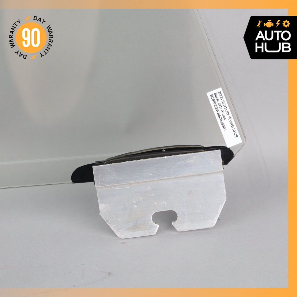 06-13 Bentley Continental Flying Spur Front Left Side Door Window Glass OEM 39k - photo 16